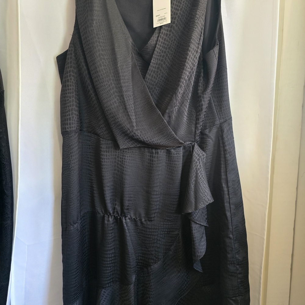 Nine West Black Asymmetrical Dress